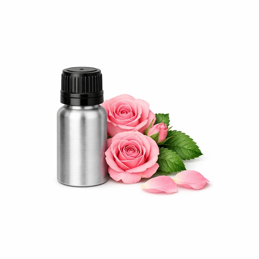 pure rose essential oil rosa damascena / rosa centifolia)