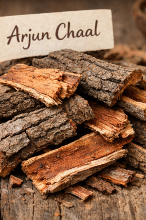 Premium Arjun Chaal Powder | Authentic Terminalia Arjuna | Ayurvedic Heart Support