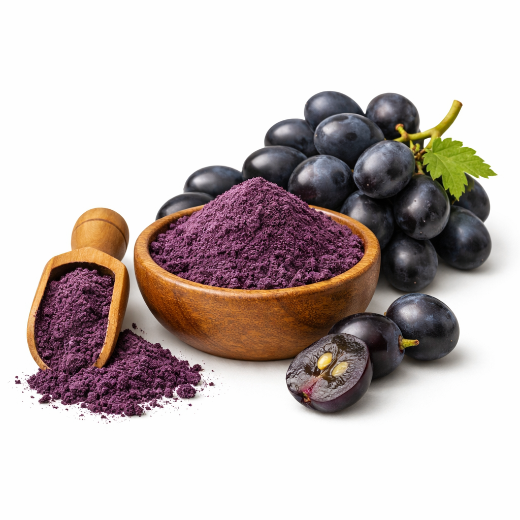 black grapes powder